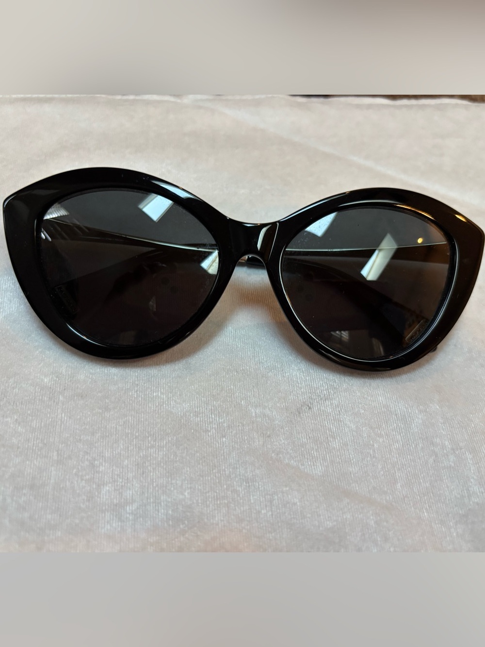 Zac Posen Black Cat-Eye Women's Shelley Sunglasses
